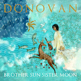Download or print Donovan Brother Sun, Sister Moon Sheet Music Printable PDF 3-page score for Film/TV / arranged Piano, Vocal & Guitar Chords (Right-Hand Melody) SKU: 18172