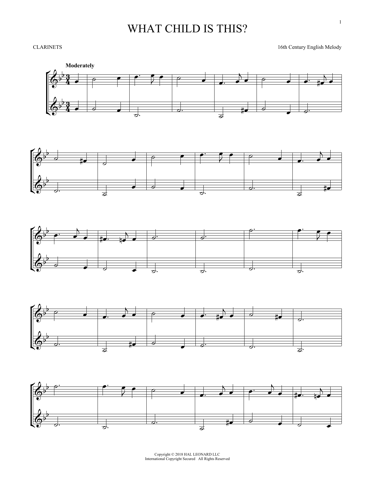 Christmas Carol What Child Is This? sheet music notes and chords arranged for Guitar Lead Sheet