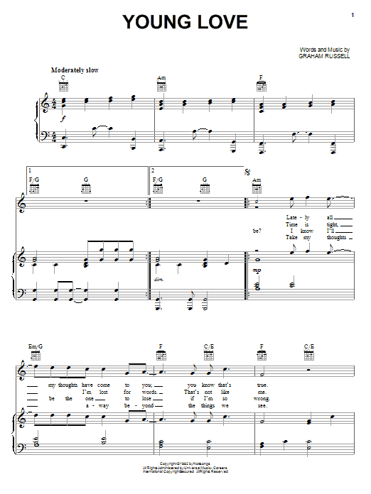 Learn to play Air Supply Young Love sheet music for Piano, Vocal & Guitar Chords (Right-Hand Melody) in minutes. Price: 7.8900$ Air Supply Young Love sheet music notes and chords arranged for Piano, Vocal & Guitar Chords (Right-Hand Melody)