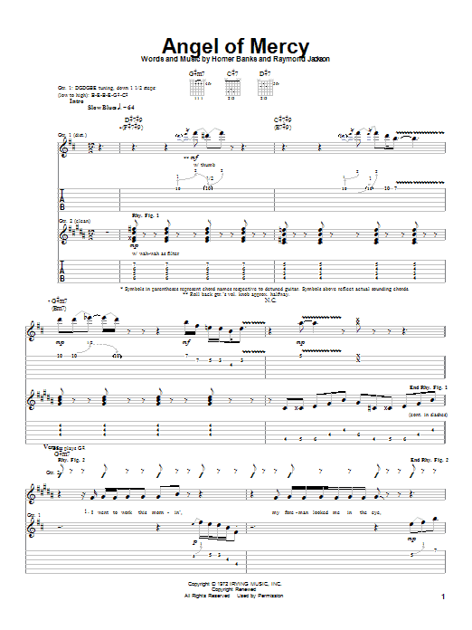 Learn to play Albert King Angel Of Mercy sheet music for Guitar Tab in minutes. Price: 7.8900$ Albert King Angel Of Mercy sheet music notes and chords arranged for Guitar Tab