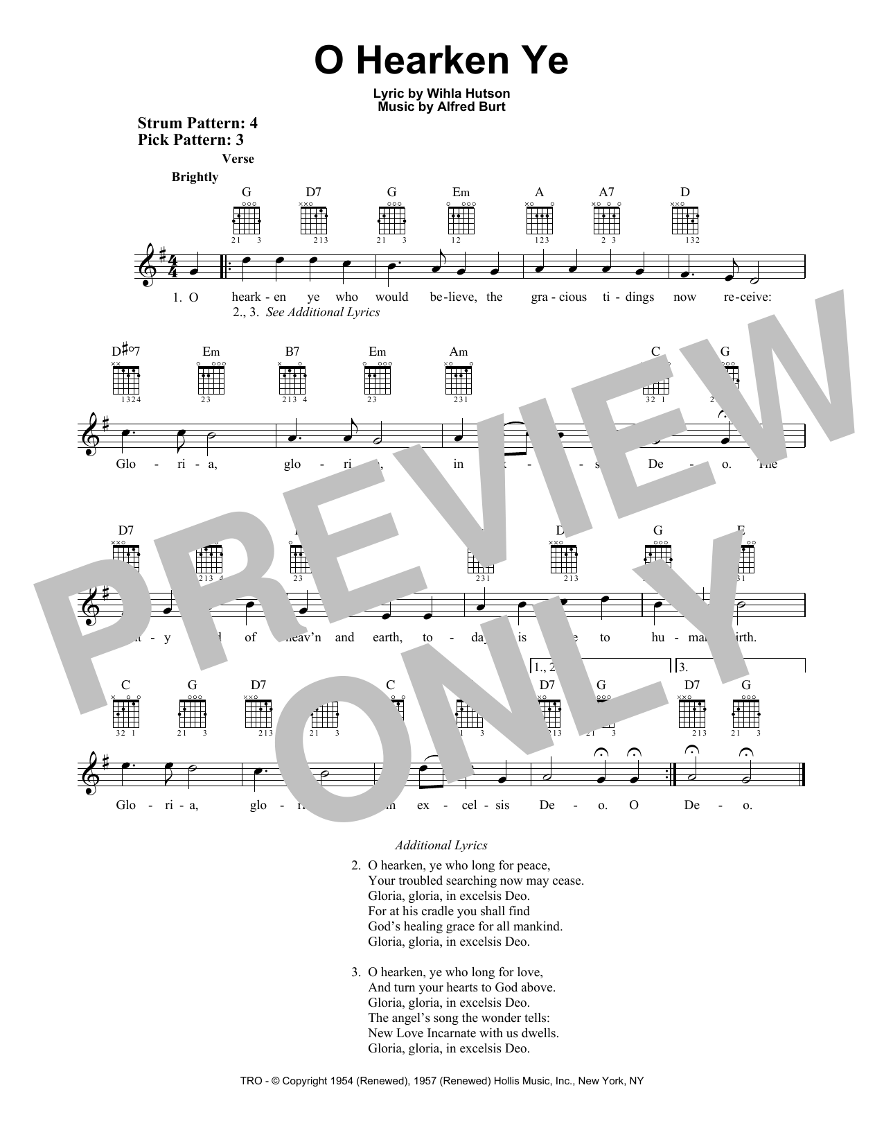 Alfred Burt O Hearken Ye sheet music notes and chords. Download Printable PDF.