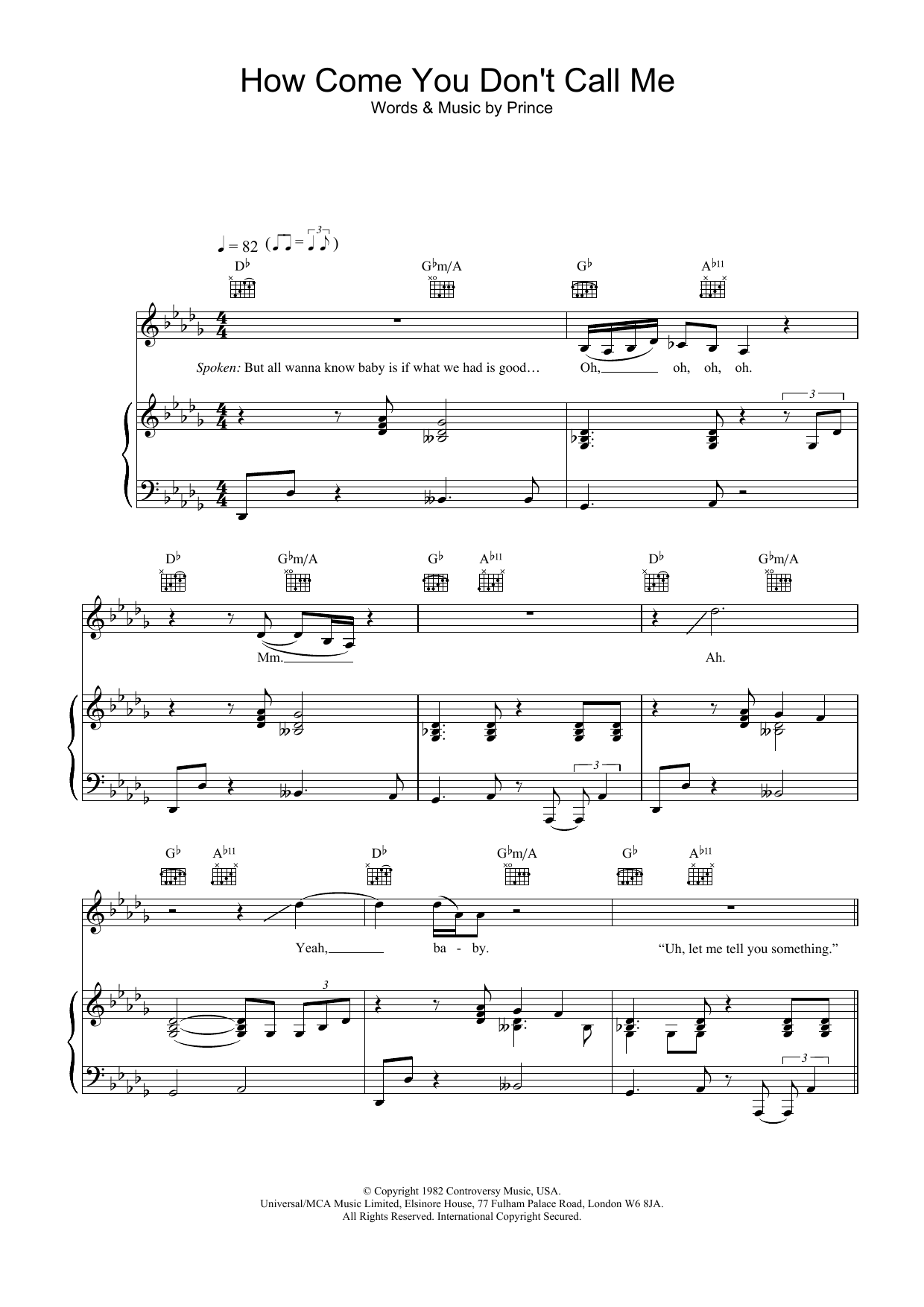 Alicia Keys How Come You Don't Call Me sheet music notes and chords. Download Printable PDF.