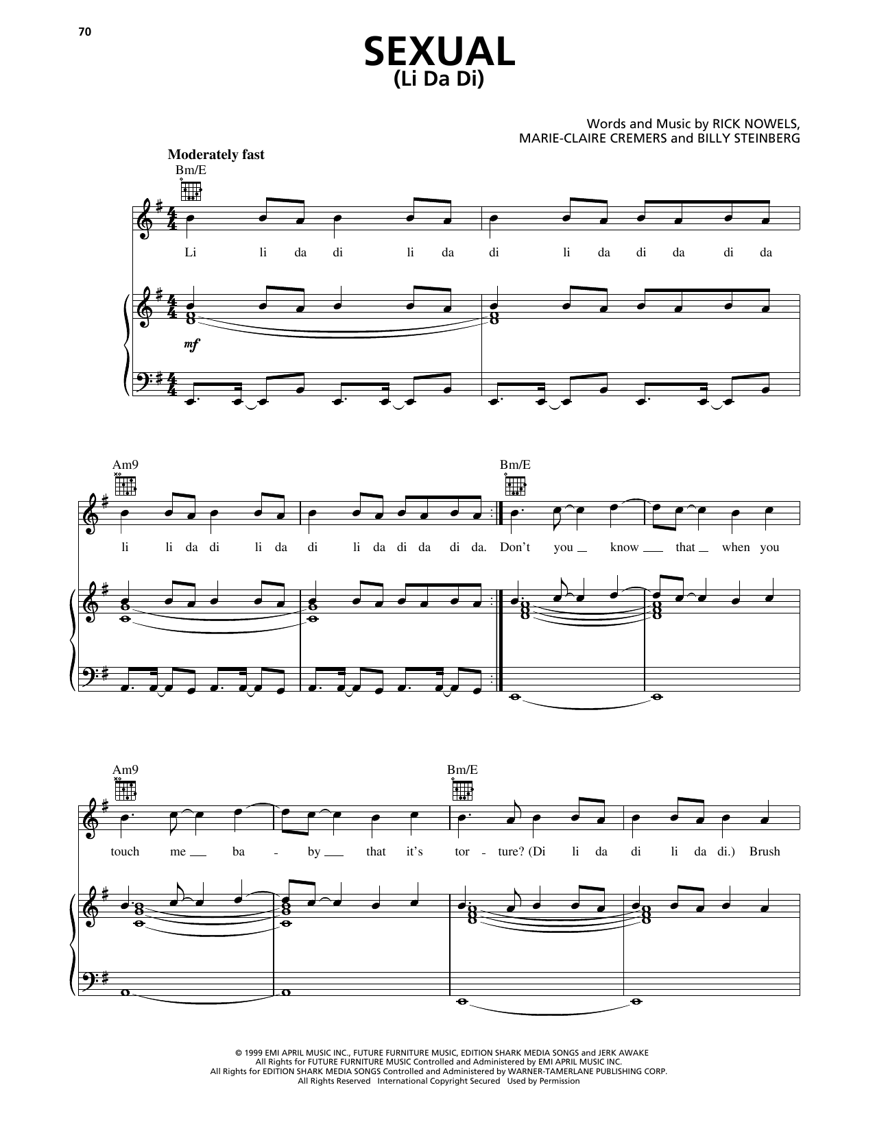 Learn to play Amber Sexual (Li Da Di) sheet music for Piano, Vocal & Guitar Chords (Right-Hand Melody) in minutes. Price: 7.8900$ Amber Sexual (Li Da Di) sheet music notes and chords arranged for Piano, Vocal & Guitar Chords (Right-Hand Melody)