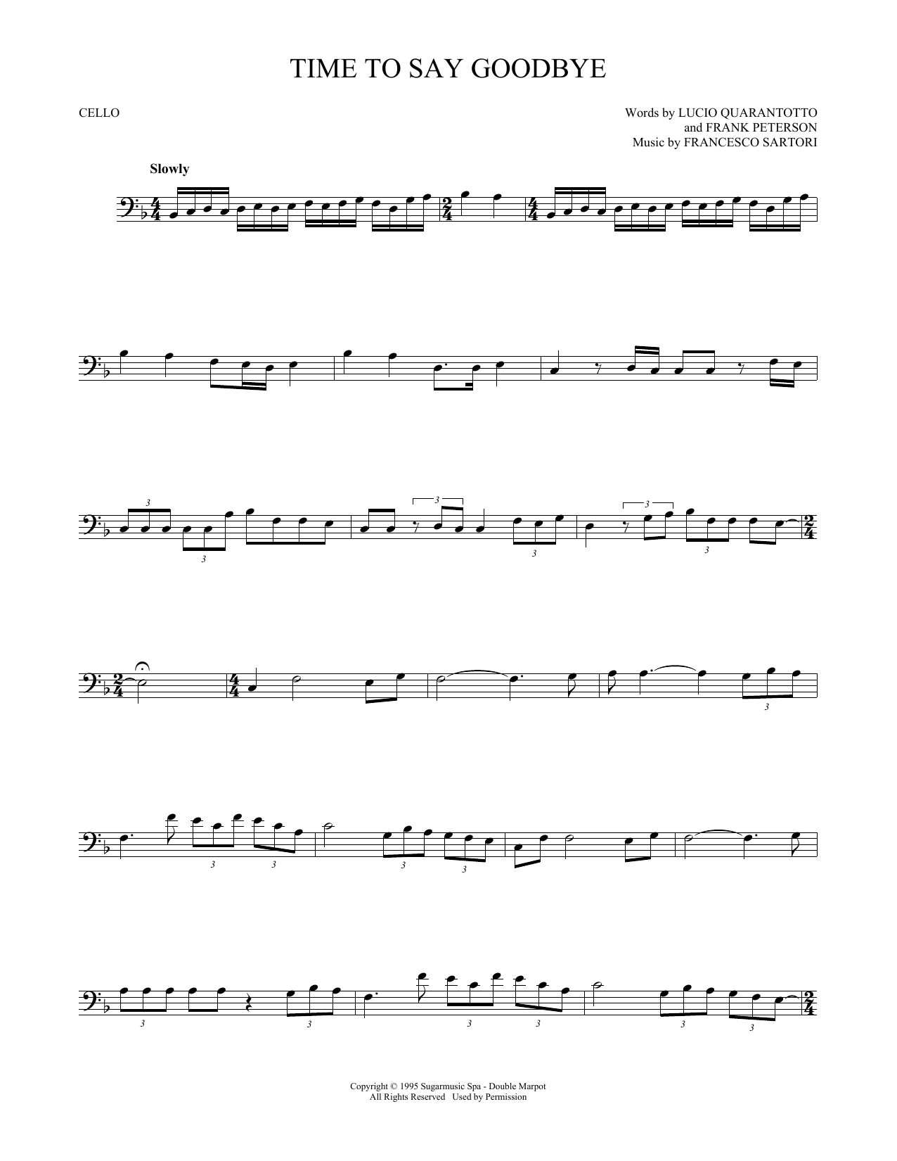 Andrea Bocelli & Sarah Brightman Time To Say Goodbye sheet music notes and chords. Download Printable PDF.