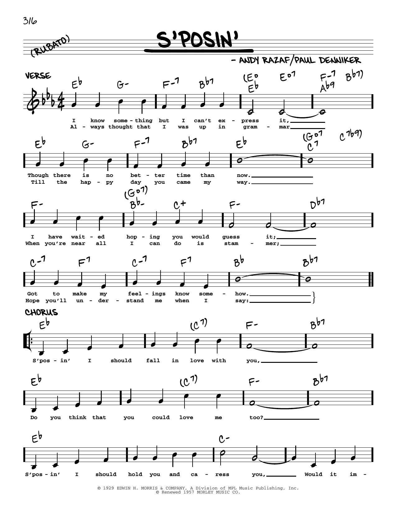  Sheet Music