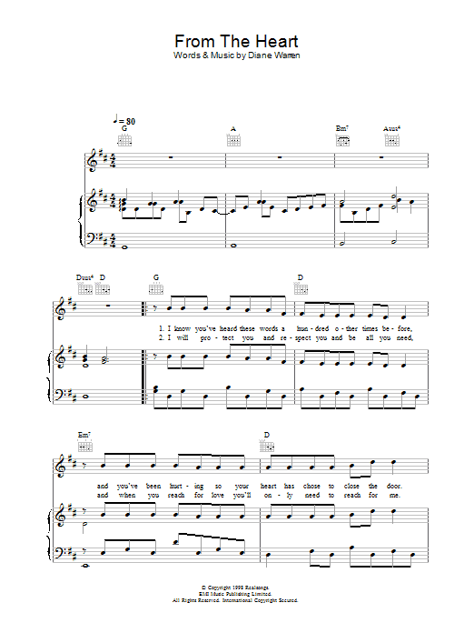 Another Level From The Heart sheet music notes and chords. Download Printable PDF.