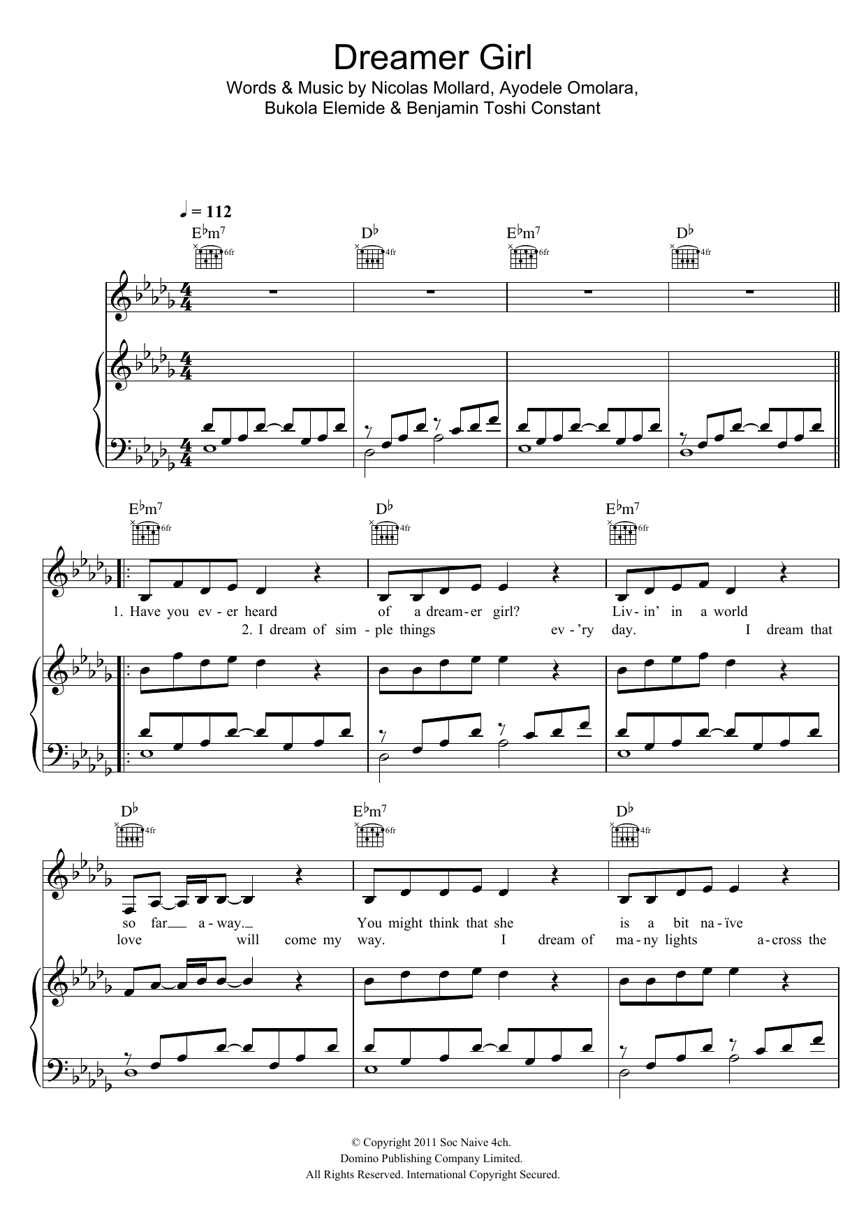 Learn to play Asa Dreamer Girl sheet music for Piano, Vocal & Guitar Chords in minutes. Price: 7.8900$ Asa Dreamer Girl sheet music notes and chords arranged for Piano, Vocal & Guitar Chords