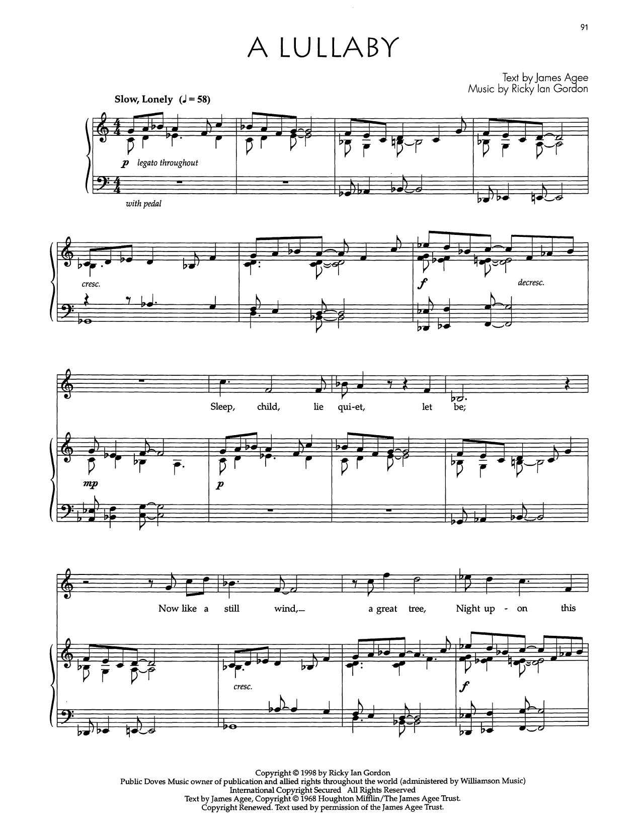 Learn to play Audra McDonald A Lullaby sheet music for Piano & Vocal in minutes. Price: 7.8900$ Audra McDonald A Lullaby sheet music notes and chords arranged for Piano & Vocal