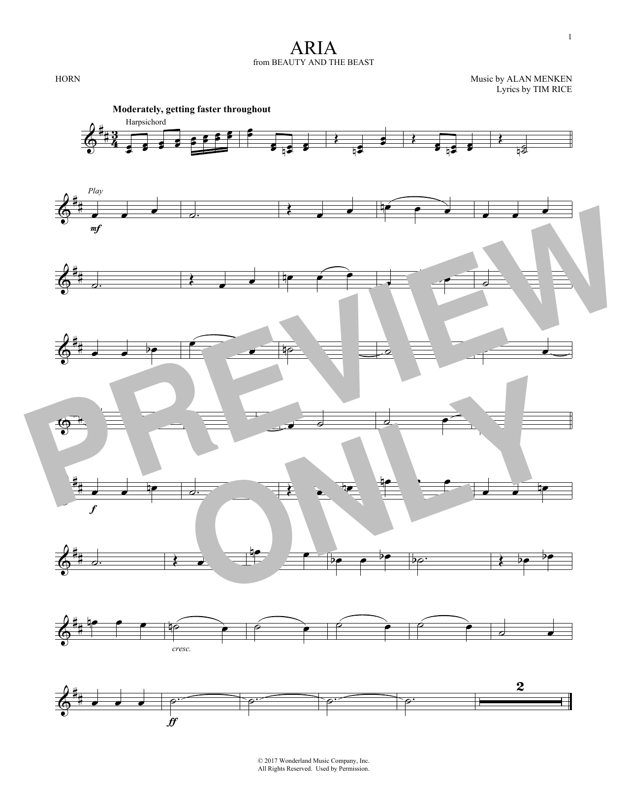 Audra McDonald Aria (from Beauty And The Beast) sheet music notes and chords. Download Printable PDF.