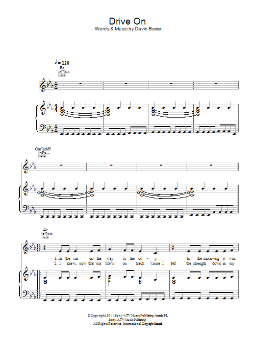 Learn to play Avalanche City Drive On sheet music for Piano, Vocal & Guitar Chords in minutes. Price: 7.8900$ Avalanche City Drive On sheet music notes and chords arranged for Piano, Vocal & Guitar Chords
