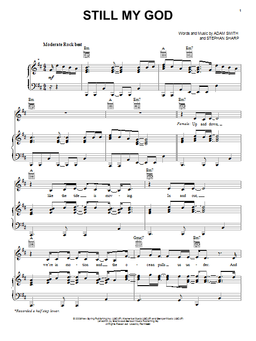 Learn to play Avalon Still My God sheet music for Piano, Vocal & Guitar Chords (Right-Hand Melody) in minutes. Price: 7.8900$ Avalon Still My God sheet music notes and chords arranged for Piano, Vocal & Guitar Chords (Right-Hand Melody)