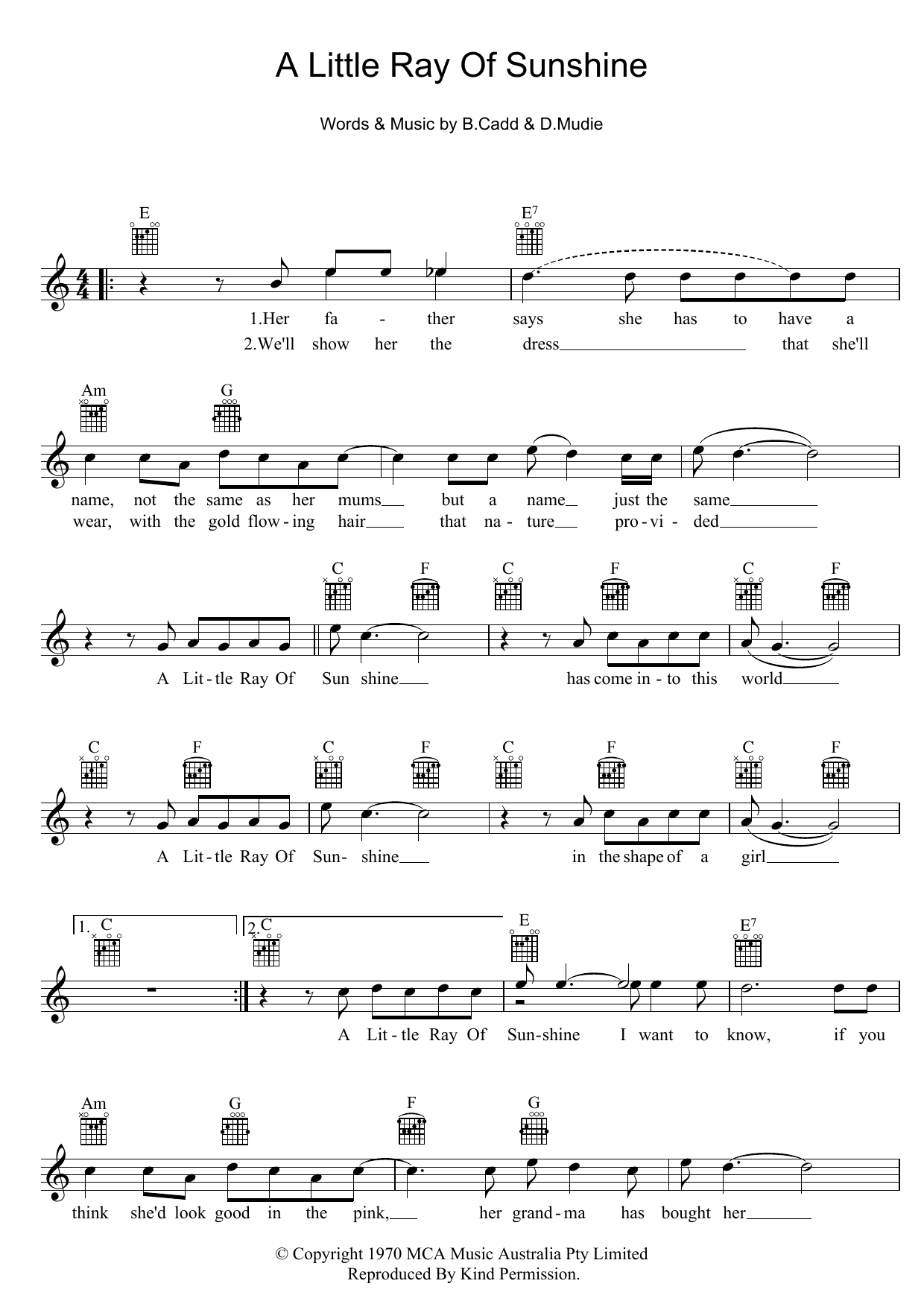 Learn to play Axiom A Little Ray Of Sunshine sheet music for Lead Sheet / Fake Book in minutes. Price: 5.9900$ Axiom A Little Ray Of Sunshine sheet music notes and chords arranged for Lead Sheet / Fake Book