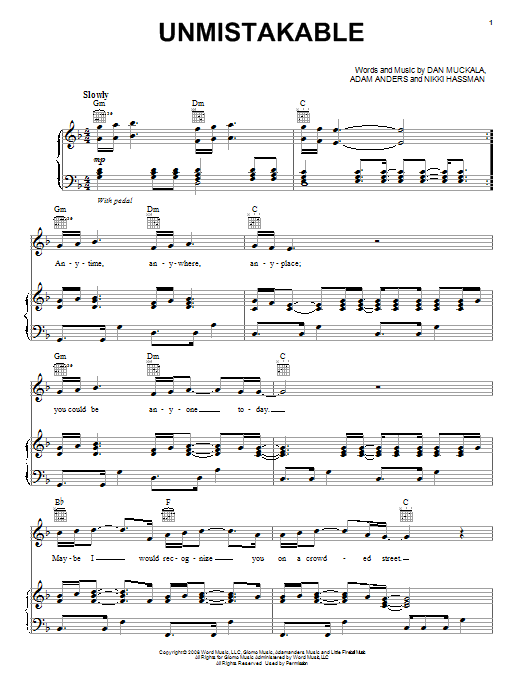 Learn to play Backstreet Boys Unmistakable sheet music for Piano, Vocal & Guitar Chords (Right-Hand Melody) in minutes. Price: 7.8900$ Backstreet Boys Unmistakable sheet music notes and chords arranged for Piano, Vocal & Guitar Chords (Right-Hand Melody)