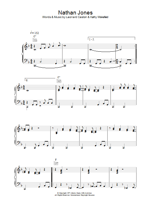 Learn to play Bananarama Nathan Jones sheet music for Piano, Vocal & Guitar Chords in minutes. Price: 7.8900$ Bananarama Nathan Jones sheet music notes and chords arranged for Piano, Vocal & Guitar Chords