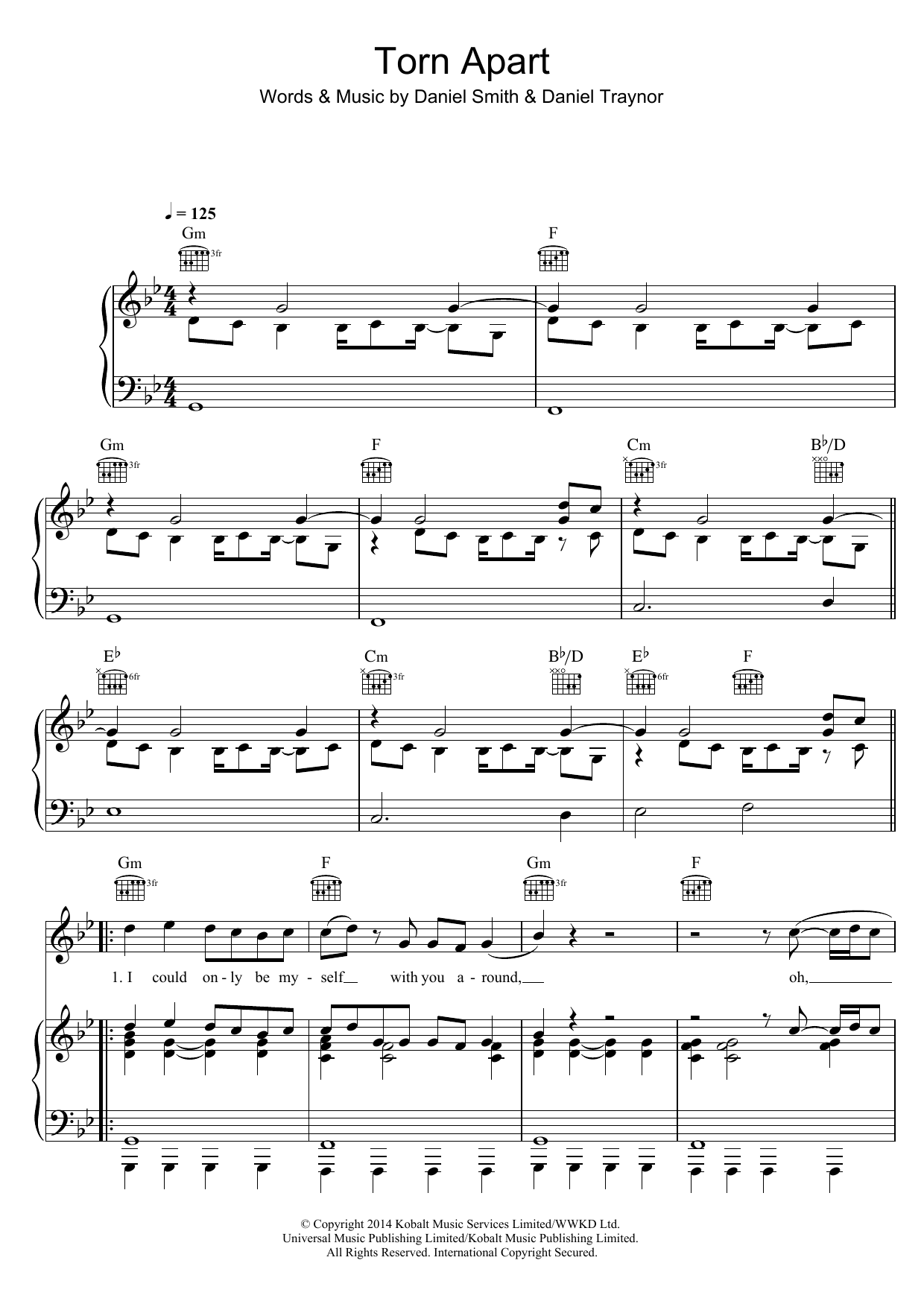 Learn to play Bastille Torn Apart (feat. Grades) sheet music for Piano, Vocal & Guitar Chords in minutes. Price: 7.8900$ Bastille Torn Apart (feat. Grades) sheet music notes and chords arranged for Piano, Vocal & Guitar Chords