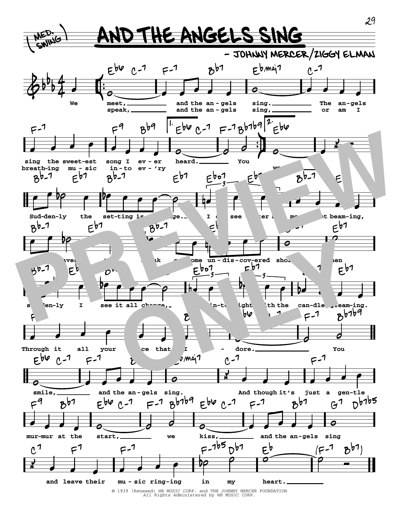 Learn to play Benny Goodman And The Angels Sing (High Voice) sheet music for Real Book – Melody, Lyrics & Chords in minutes. Price: 5.9900$ Benny Goodman And The Angels Sing (High Voice) sheet music notes and chords arranged for Real Book – Melody, Lyrics & Chords