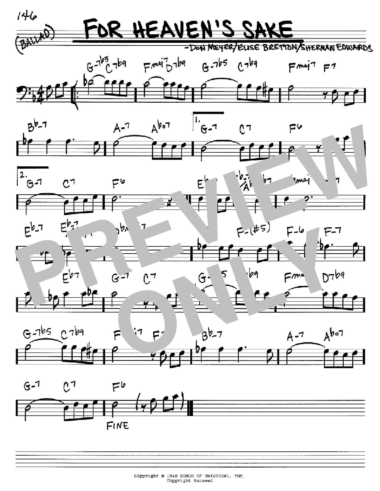 Bill Evans For Heaven's Sake sheet music notes and chords. Download Printable PDF.