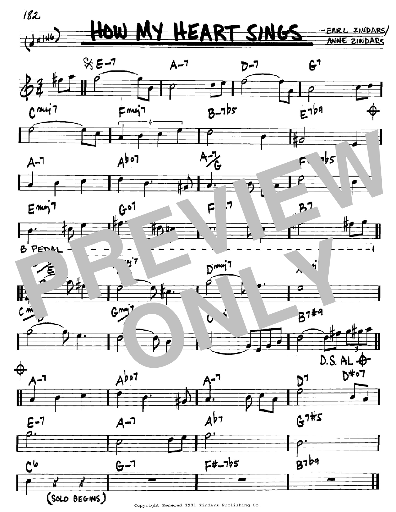 Bill Evans How My Heart Sings sheet music notes and chords. Download Printable PDF.