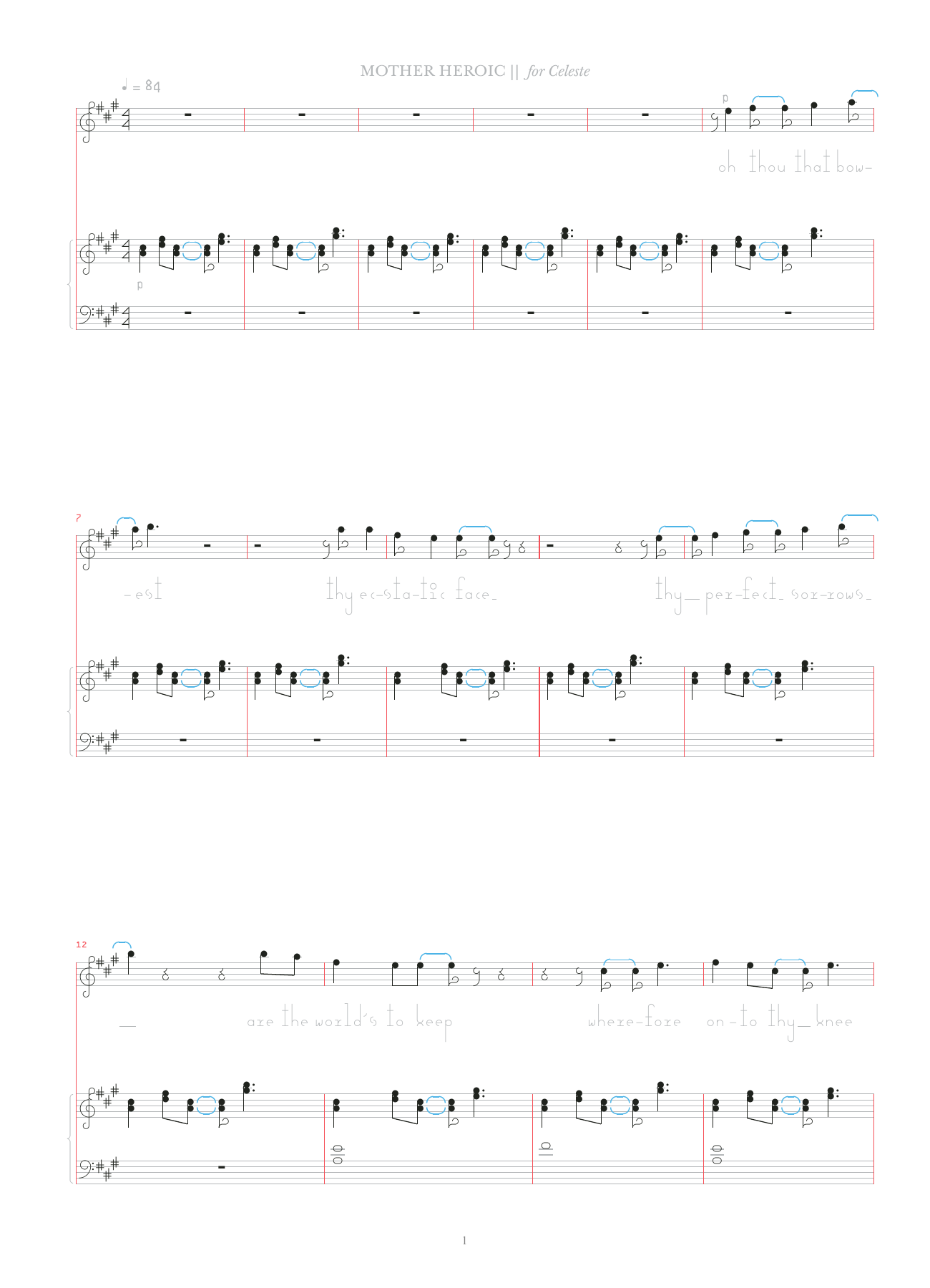 Learn to play Bjork Mother Heroic sheet music for Organ in minutes. Price: 7.8900$ Bjork Mother Heroic sheet music notes and chords arranged for Organ