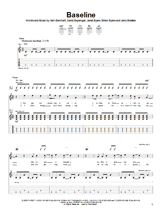 Learn to play Bleach Baseline sheet music for Guitar Tab in minutes. Price: 7.8900$ Bleach Baseline sheet music notes and chords arranged for Guitar Tab