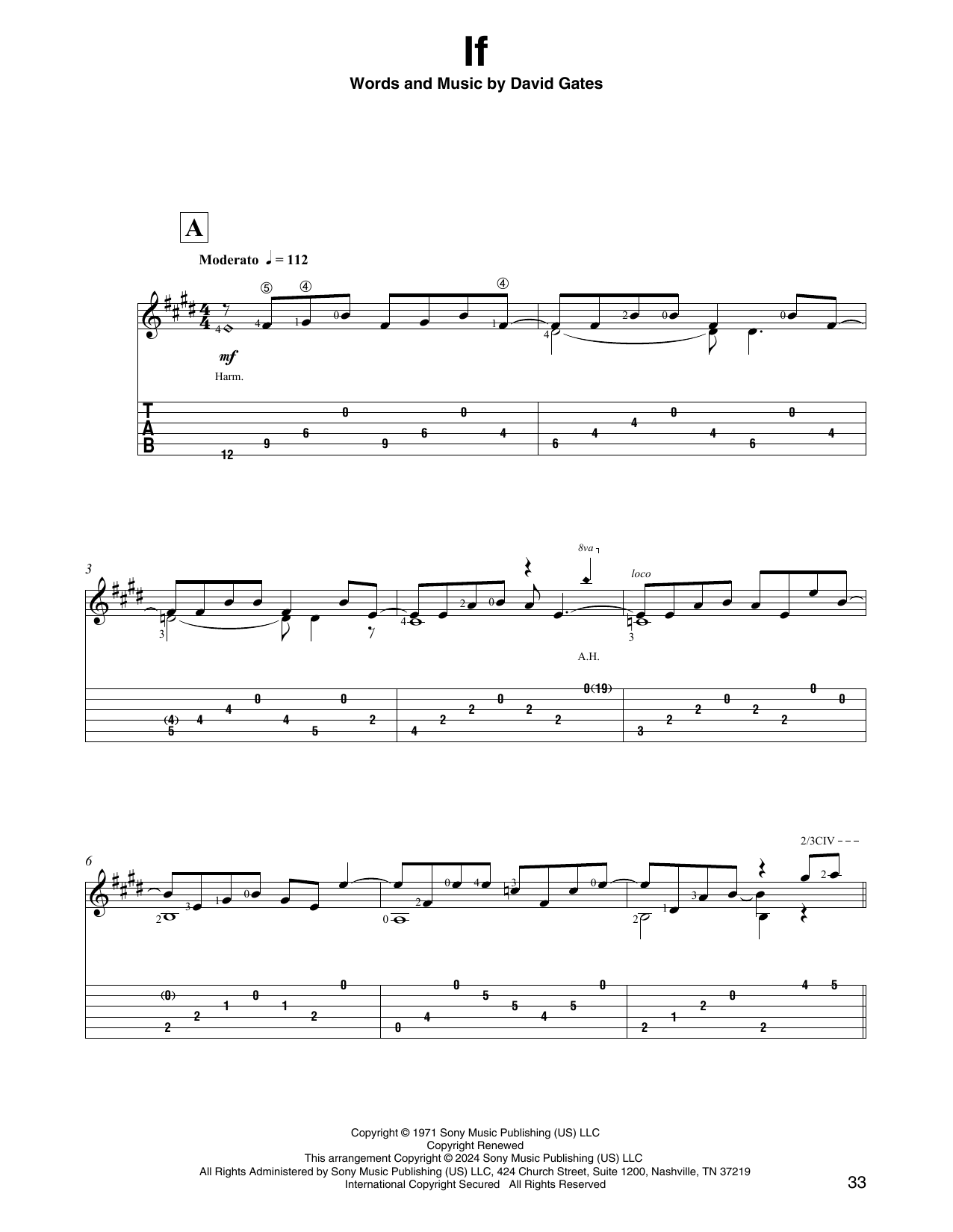 Bread If (arr. David Jaggs) sheet music notes and chords. Download Printable PDF.