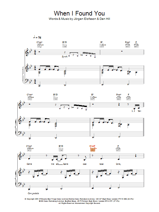 Learn to play Britney Spears When I Found You sheet music for Piano, Vocal & Guitar Chords in minutes. Price: 7.8900$ Britney Spears When I Found You sheet music notes and chords arranged for Piano, Vocal & Guitar Chords