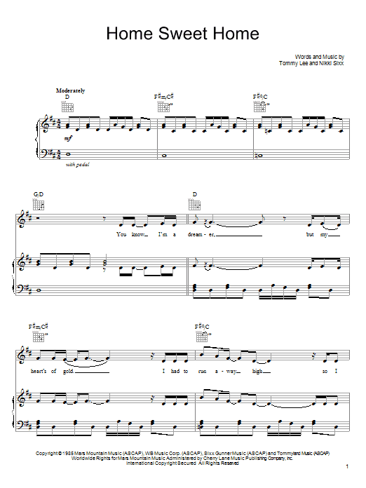 Learn to play Carrie Underwood Home Sweet Home sheet music for Piano, Vocal & Guitar Chords (Right-Hand Melody) in minutes. Price: 7.8900$ Carrie Underwood Home Sweet Home sheet music notes and chords arranged for Piano, Vocal & Guitar Chords (Right-Hand Melody)