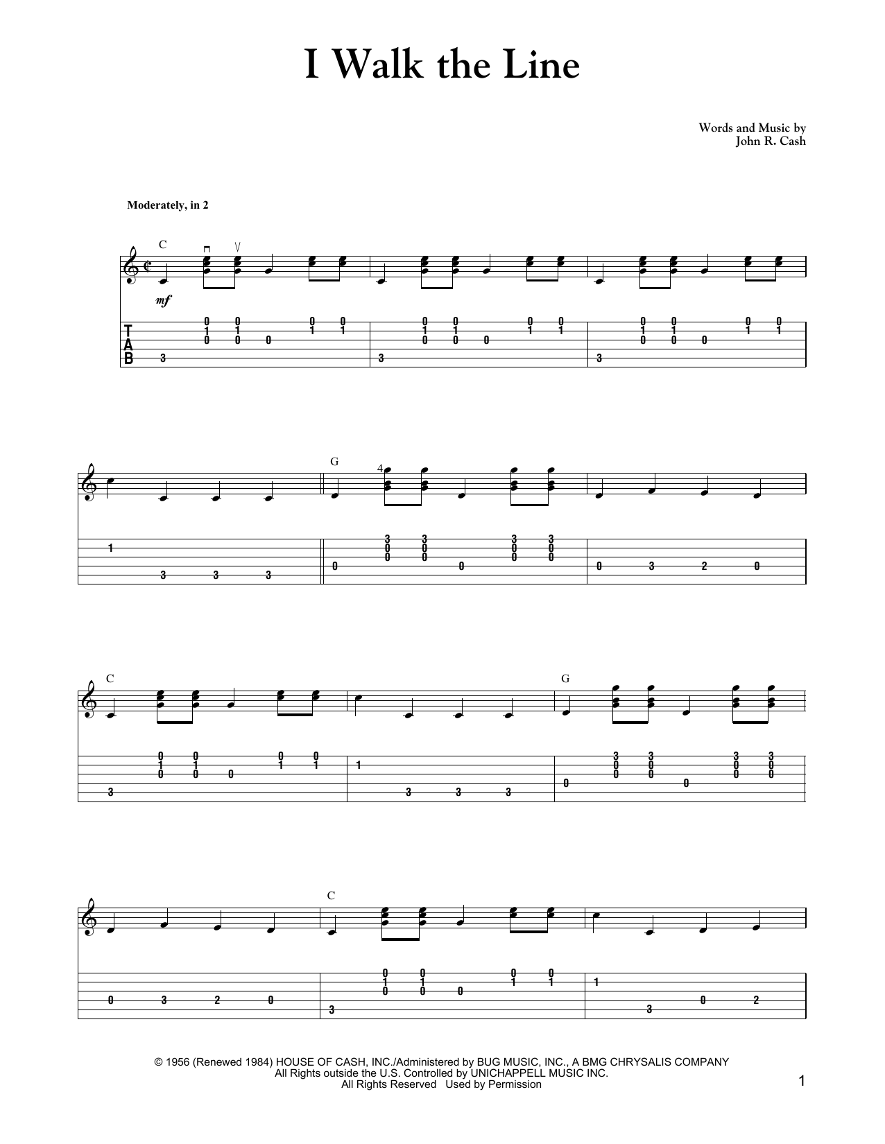 Learn to play Carter Style Guitar I Walk The Line sheet music for Solo Guitar in minutes. Price: 7.8900$ Carter Style Guitar I Walk The Line sheet music notes and chords arranged for Solo Guitar
