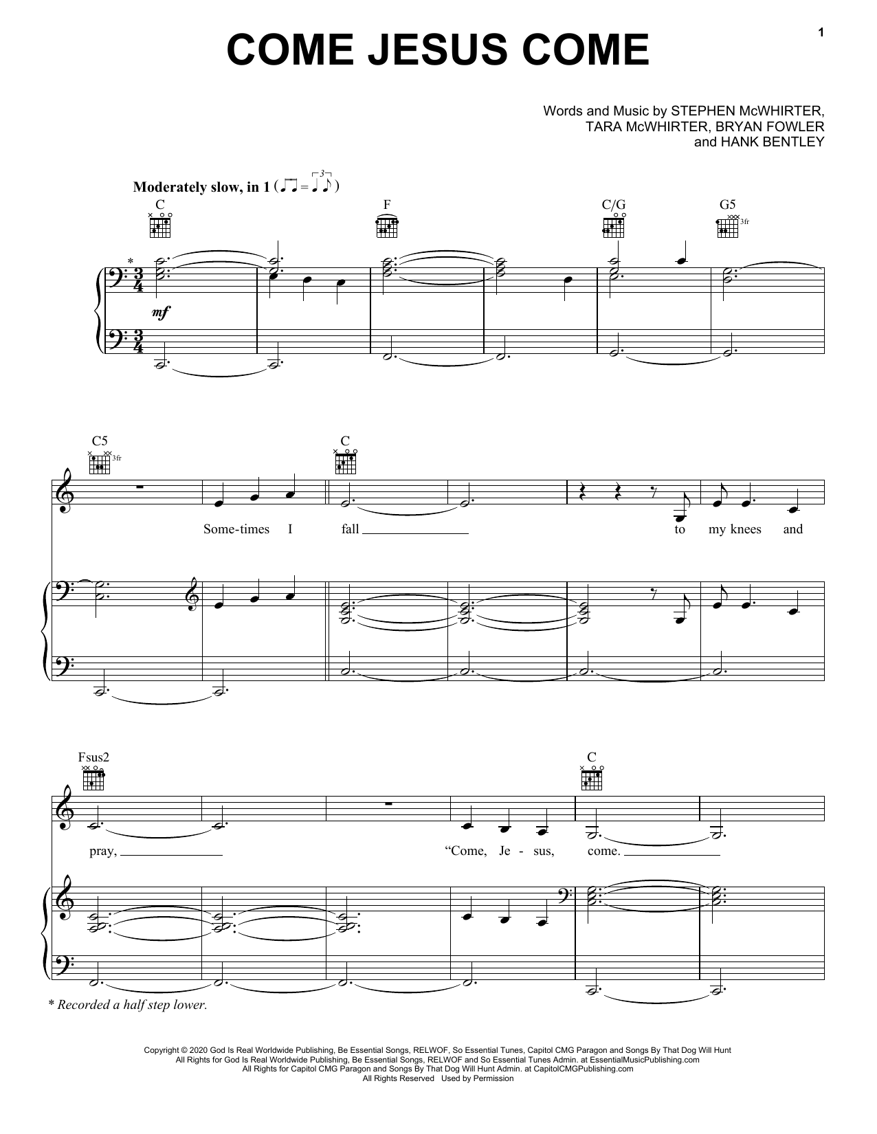Learn to play CeCe Winans Come Jesus Come sheet music for Piano, Vocal & Guitar Chords (Right-Hand Melody) in minutes. Price: 7.8900$ CeCe Winans Come Jesus Come sheet music notes and chords arranged for Piano, Vocal & Guitar Chords (Right-Hand Melody)