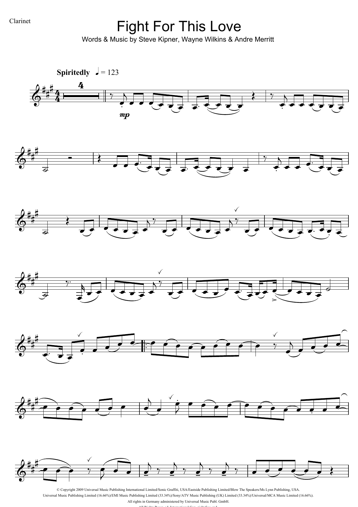 Cheryl Fight For This Love sheet music notes and chords. Download Printable PDF.