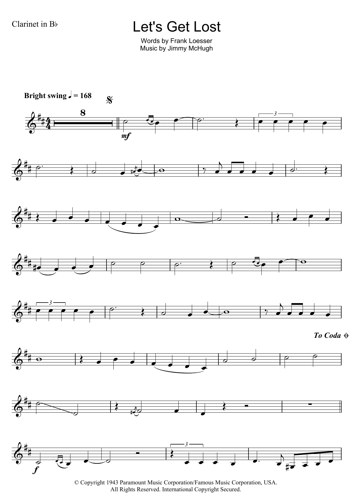 Chet Baker Let's Get Lost sheet music notes and chords. Download Printable PDF.