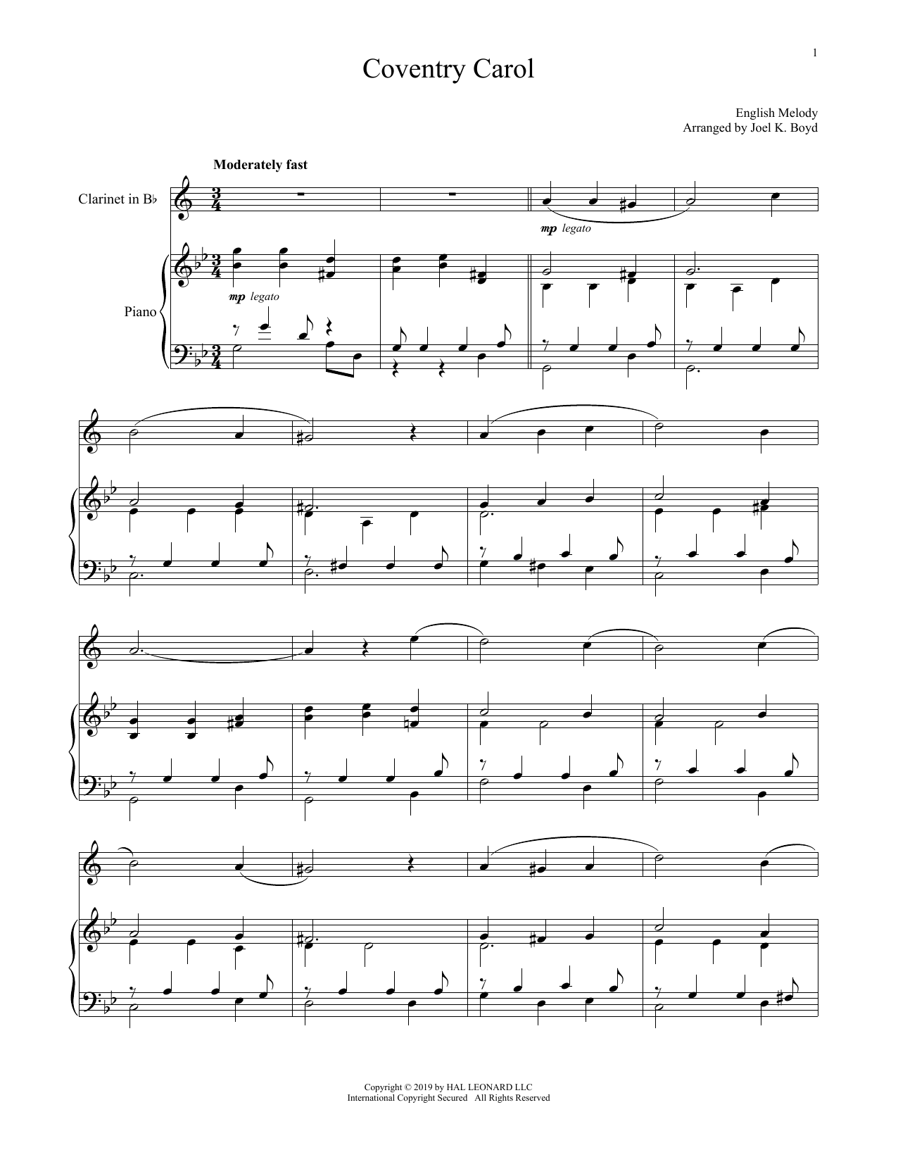 Christmas Carol Coventry Carol sheet music notes and chords. Download Printable PDF.