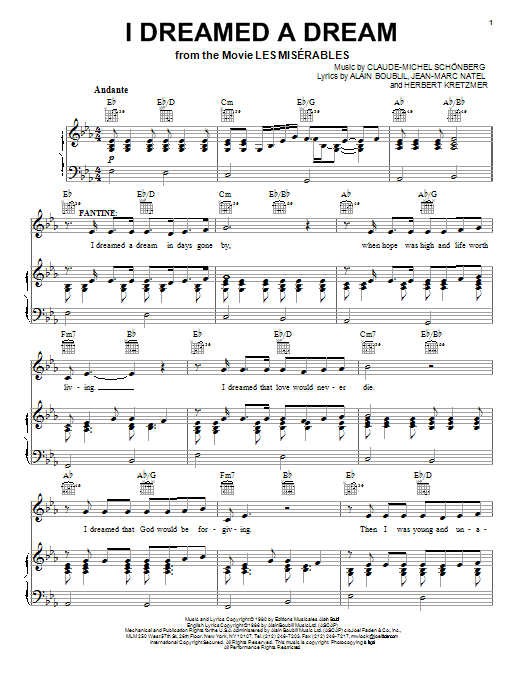 Learn to play Claude-Michel Schonberg Les Miserables Movie Pack featuring Suddenly sheet music for Piano, Vocal & Guitar Chords (Right-Hand Melody) in minutes. Price: 11.9700$ Claude-Michel Schonberg Les Miserables Movie Pack featuring Suddenly sheet music notes and chords arranged for Piano, Vocal & Guitar Chords (Right-Hand Melody)