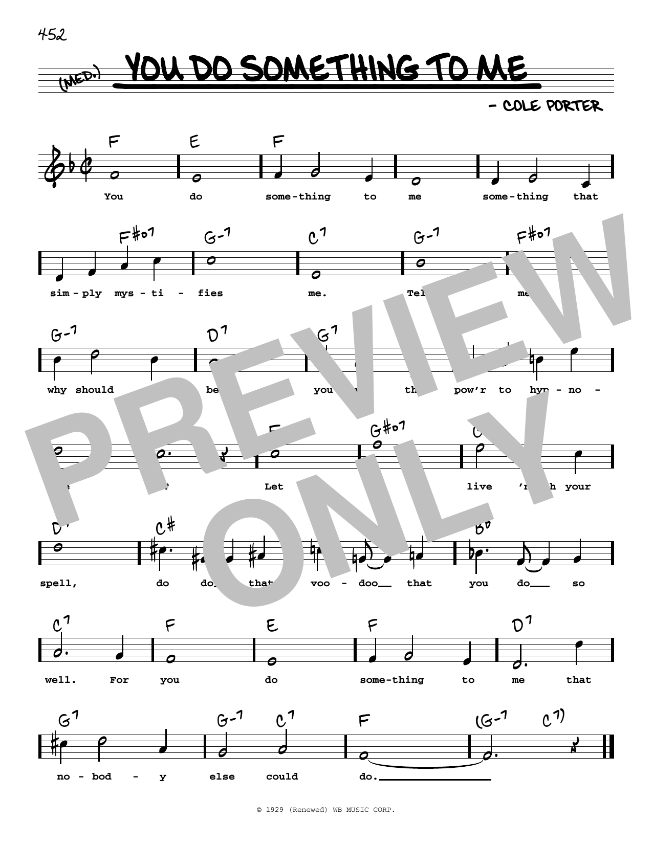 Learn to play Cole Porter You Do Something To Me (High Voice) (from Can-Can) sheet music for Real Book – Melody, Lyrics & Chords in minutes. Price: 5.9900$ Cole Porter You Do Something To Me (High Voice) (from Can-Can) sheet music notes and chords arranged for Real Book – Melody, Lyrics & Chords