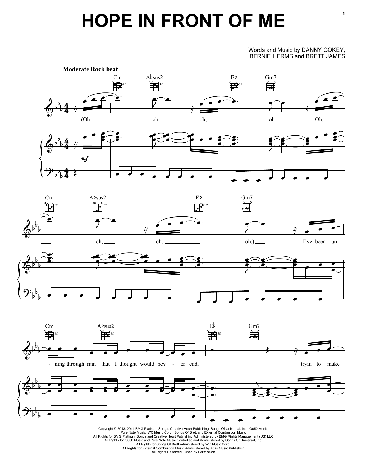 Learn to play Danny Gokey Hope In Front Of Me sheet music for Piano, Vocal & Guitar Chords (Right-Hand Melody) in minutes. Price: 7.8900$ Danny Gokey Hope In Front Of Me sheet music notes and chords arranged for Piano, Vocal & Guitar Chords (Right-Hand Melody)