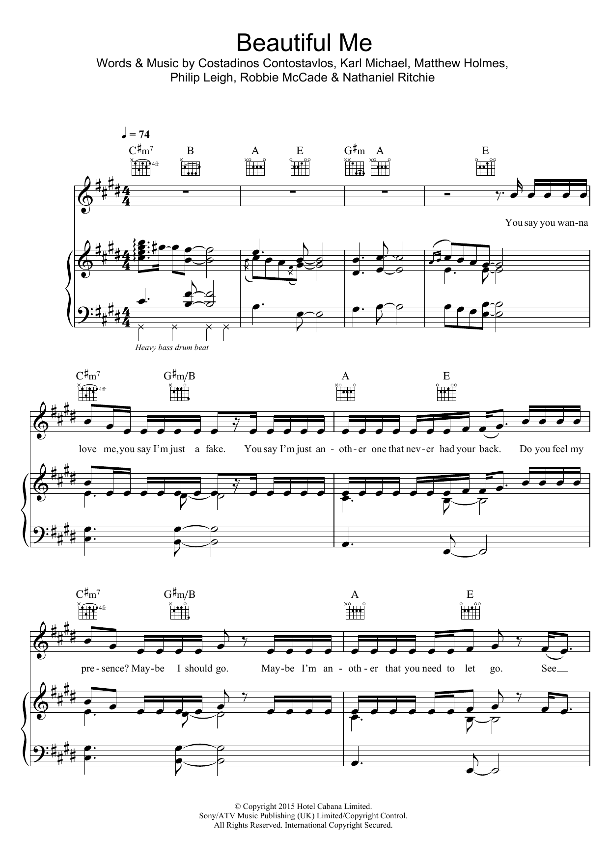 Learn to play Dappy Beautiful Me sheet music for Piano, Vocal & Guitar Chords in minutes. Price: 7.8900$ Dappy Beautiful Me sheet music notes and chords arranged for Piano, Vocal & Guitar Chords