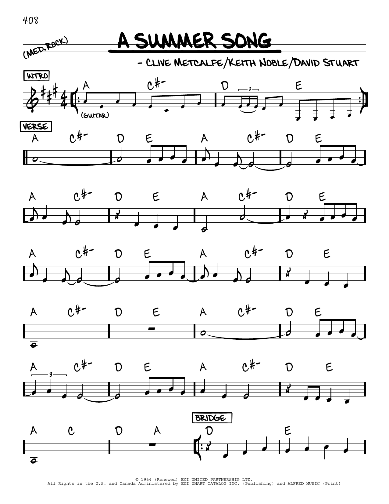 David Lanz A Summer Song sheet music notes and chords. Download Printable PDF.