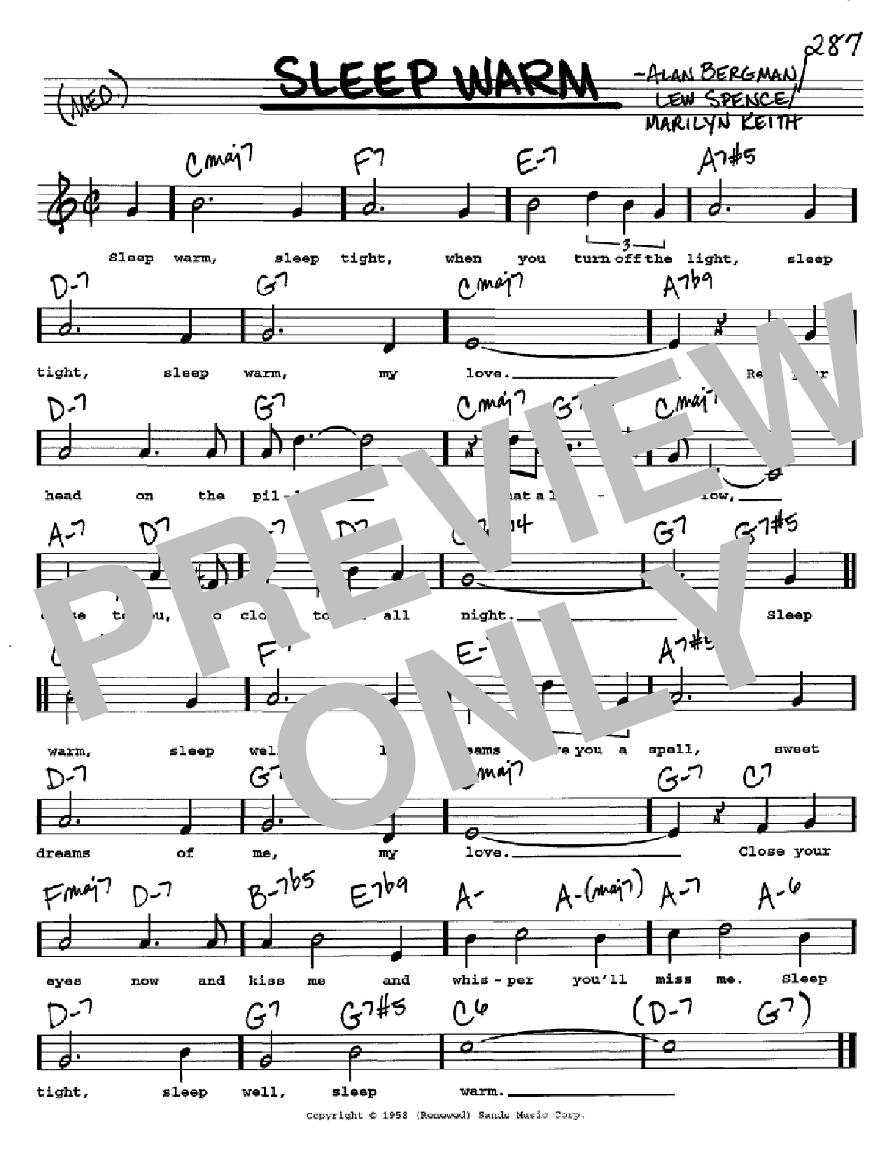 Learn to play Dean Martin Sleep Warm sheet music for Real Book – Melody, Lyrics & Chords in minutes. Price: 5.9900$ Dean Martin Sleep Warm sheet music notes and chords arranged for Real Book – Melody, Lyrics & Chords