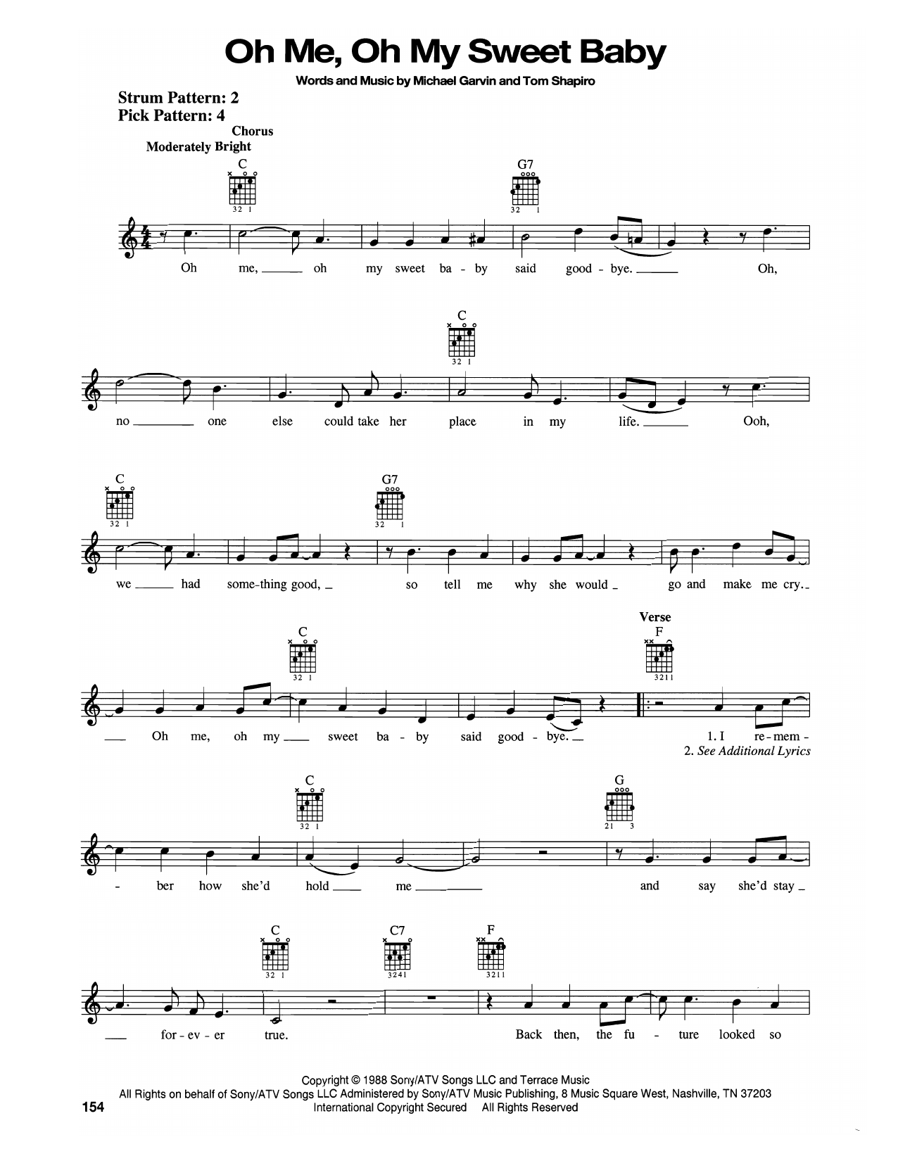 Diamond Rio Oh Me, Oh My Sweet Baby sheet music notes and chords. Download Printable PDF.