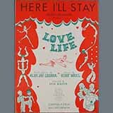 Download or print Alan Jay Lerner Is It Him Or Is It Me? (from Love Life) Sheet Music Printable PDF 6-page score for Broadway / arranged Piano, Vocal & Guitar Chords (Right-Hand Melody) SKU: 1785669
