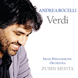 Download or print Andrea Bocelli Celeste Aida (from Aida) Sheet Music Printable PDF 7-page score for Classical / arranged Piano & Vocal SKU: 112767
