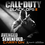 Download or print Avenged Sevenfold Carry On Sheet Music Printable PDF 15-page score for Pop / arranged Guitar Tab SKU: 183910