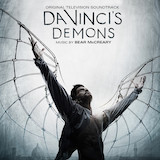 Download or print Bear McCreary Da Vinci's Demons - Main Title Theme Sheet Music Printable PDF 2-page score for Film/TV / arranged Piano Solo SKU: 1404492