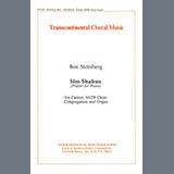 Download or print Ben Steinberg Sim Shalom (Prayer For Peace) Sheet Music Printable PDF 16-page score for Sacred / arranged SATB Choir SKU: 1966607