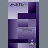 Download or print Benjamin Harlan God Is Here Sheet Music Printable PDF 11-page score for Concert / arranged SATB Choir SKU: 86508
