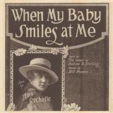 Download or print Billy Munro When My Baby Smiles At Me Sheet Music Printable PDF 5-page score for Pop / arranged Piano, Vocal & Guitar Chords SKU: 117682