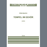Download or print Britta Byström Tempel im gehör Sheet Music Printable PDF 42-page score for Concert / arranged SATB Choir SKU: 2239180