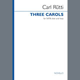 Download or print Carl Rutti Three Carols (SATB and Harp version) Sheet Music Printable PDF 32-page score for Concert / arranged SATB Choir SKU: 2096812