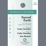 Download or print Cathy Chamblee Sacred Earth Sheet Music Printable PDF 15-page score for Traditional / arranged SATB Choir SKU: 1505661
