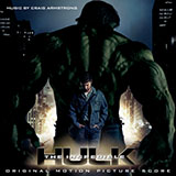 Download or print Craig Armstrong Hulk Theme (from The Incredible Hulk) Sheet Music Printable PDF 5-page score for Film/TV / arranged Piano Solo SKU: 1945218